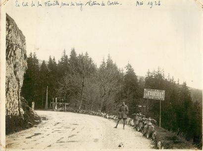 null 24 PHOTOGRAPHIES : Retour de Raid Touristique en Corse - Mai/Juin 1928 en Motocycles...