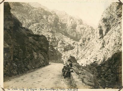 null 24 PHOTOGRAPHIES : Retour de Raid Touristique en Corse - Mai/Juin 1928 en Motocycles...