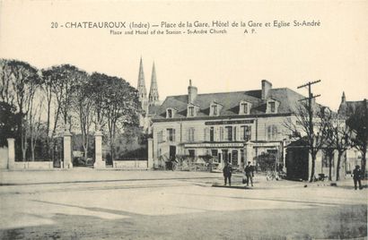 null 114 CARTES POSTALES INDRE : Villes, qqs villages, qqs animations, qqs sites,...