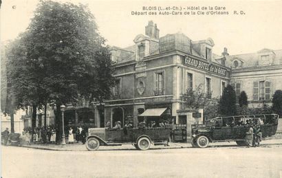 null 6 CARTES POSTALES AUTOMOBILES : Sélection. "Les Echarmeaux-Hôtel Chanrion Briday...