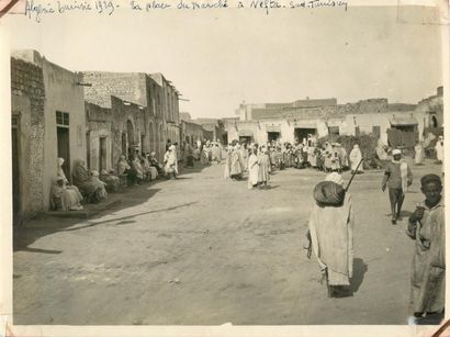 null 17 PHOTOGRAPHIES : Raid Touristique en Afrique du Nord - Algérie-Tunisie 1929...