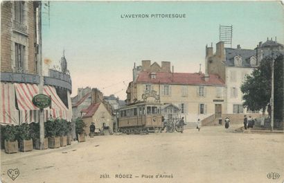 null 92 CARTES POSTALES TRAMWAYS : Etrangers-4cp & France-Province-88cp. Dont" Anvers-Théâtre...