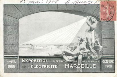 null 50 CARTES POSTALES EXPOSITIONS : Diverses. Dont" Arras 1904 / Amiens 1906-Pavillon...