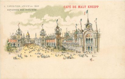 null 50 CARTES POSTALES EXPOSITIONS : Diverses. Dont" Arras 1904 / Amiens 1906-Pavillon...