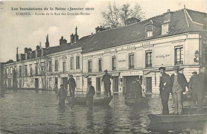null 40 CARTES POSTALES CATASTROPHE : Inondations 1910-Banlieue (majorité Val de...
