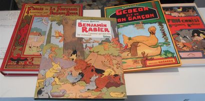 null RABIER Benjamin : Pages issues de Histoires Naturelles de jules Renard-Paris...