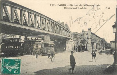 null 39 CARTES POSTALES LE METROPOLITAIN : Paris. Dont" Le Métropolitain Boulevard...