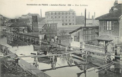 null 70 CARTES POSTALES CATASTROPHE : Inondations de Janvier 1910 - Paris. Dont"...