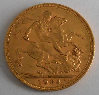 null Lot de 4 pièces en Or. 100Frs Napoléon III 1855, Napoléon 40Frs 1812, 10Frs...