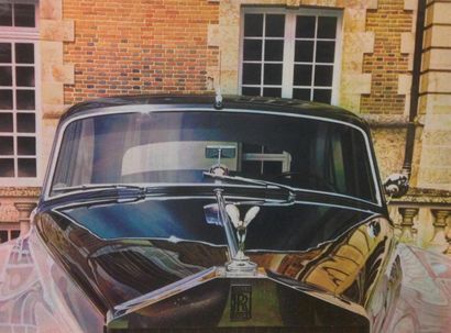 null Gerard GANTOIS (Né en 1925)
Rolls Royce. 
Lithographie numérotée 71/225 et signée...
