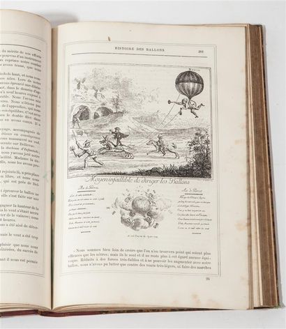 null HISTOIRE DES BALLONS.
Livre de SIRCOS et PALLIER, avec préface de Nadar et dessins...