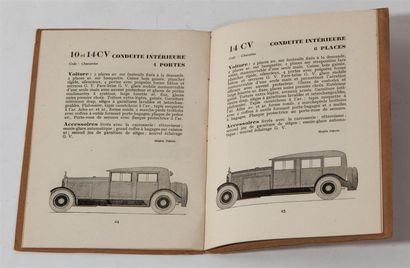 null AUTOMOBILE VOISIN.
Catalogue illustré du constructeur d'aviation et d'automobile....