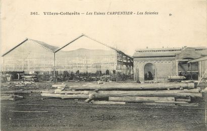 null 8 CARTES POSTALES METIERS & ETABLISSEMENTS : Sélection Aisne. "Villers Cotterets-Maison...