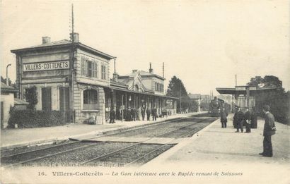 null 17 CARTES POSTALES TRAINS, TRAMWAYS & GARES : Petite Sélection. Dont" La Sortie...