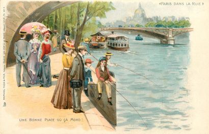 null 145 CARTES POSTALES PARIS & REGION PARISIENNE : Villes, qqs villages, qqs animations,...