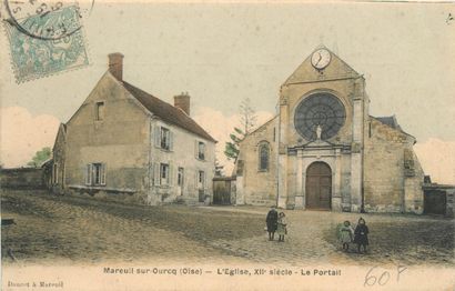 null 394 CARTES POSTALES OISE : La Ville de Mareuil sur Ourcq. Divers Editeurs, Cartes...