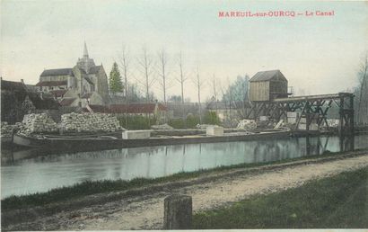 null 394 CARTES POSTALES OISE : La Ville de Mareuil sur Ourcq. Divers Editeurs, Cartes...