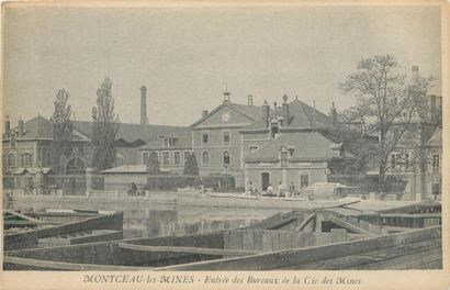 null 124 CARTES POSTALES INDUSTRIE : Saône et Loire. Montchanin les Mines-3cp, Montceau...