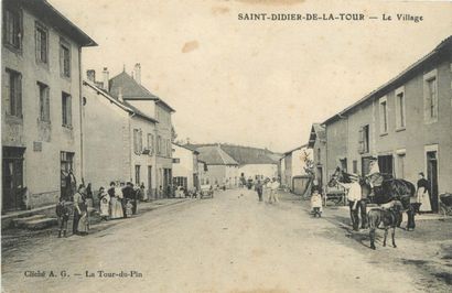 null 84 CARTES POSTALES ISERE : Villes, qqs villages, qqs animations, qqs sites,...