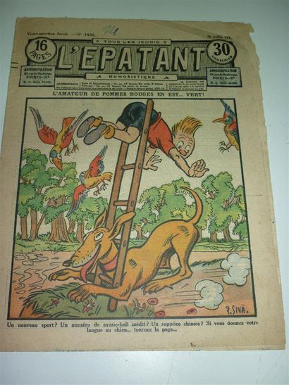 null 8 JOURNAUX : Illustrés. "Le Pêle-Mêle n°38-17.09.1916-Au Diapason par Benjamin...