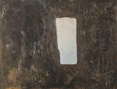 null Luc MERTENS (1913-2004).
Armona. Trois compositions abstraites en brun, beige...