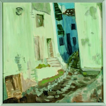 null Yvette DUBOIS-HABASQUE (1929-2016).
Compositions abstraites.
La ruelle.
Cinq...