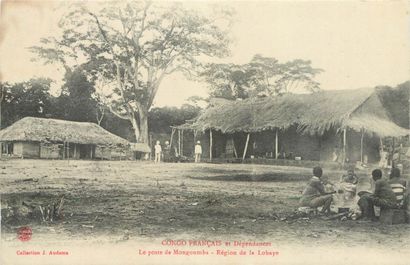 null 43 CARTES POSTALES CONGO : Français - Collection J.Audeam. Légendes en noires...