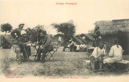 null 43 CARTES POSTALES CONGO : Français - Collection J.Audeam. Légendes en noires...
