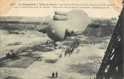null 31 CARTES POSTALES BALLONS & DIRIGEABLES : Dont" 3cp-Paris (Grand Palais)-Exposition...