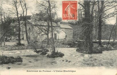 null 18 CARTES POSTALES CREUSE : Fursac & Environs. Dont" Environs de Fursac-L'Usine...