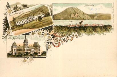 null 95 CARTES POSTALES GRUSS AUS : Allemagne-60cpa & Autriche-35cpa, 1895/1911....