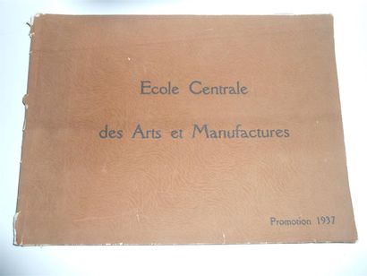null 116 DOCUMENTS : Divers. "Ecole Centrale des Arts et Manufactures-Promotion 1937,...