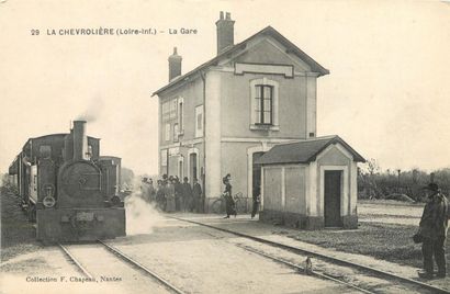null 78 CARTES POSTALES CHEMIN DE FER : Funiculaire-7cp, Gares & Trains-51cp & Tramways-20cp....