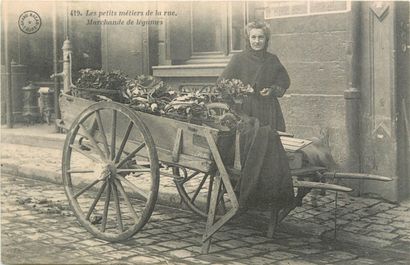 null 1 CARTE POSTALE METIER : Grand Bazar de Tours. "419-Les petits métiers de la...