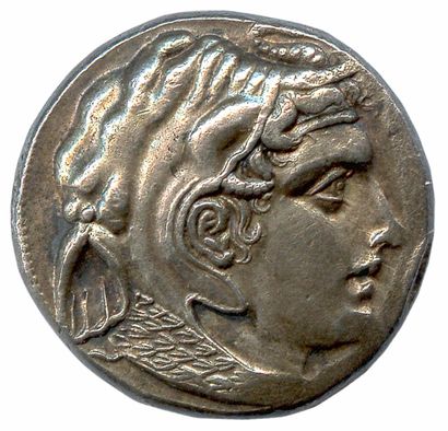 null ROYAUME D'EGYPTE - PTOLEMEE 1er SOTER satrape (323-305). Tête déifiée d'Alexandre...