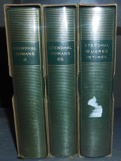 null PLEIADE (Bibliothèque de la ) : Stendhal. Romans, Tome 1 et 2 & Oeuvres Intimes...