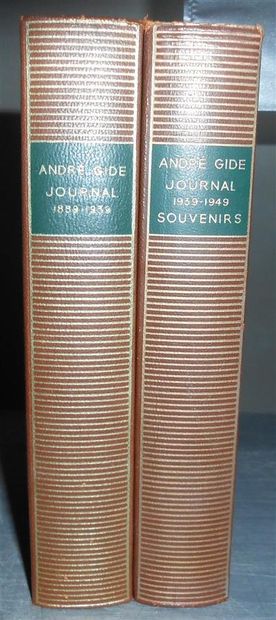 null PLEIADE (Bibliothèque de la ) : André Gide. Journal 1889-1939 & Journal 1939-1949-Souvenirs....