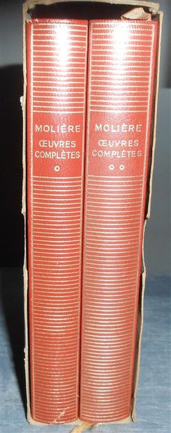 null PLEIADE (Bibliothèque de la ) : Molière. Oeuvres Complètes, Tome 1 et Tome 2....
