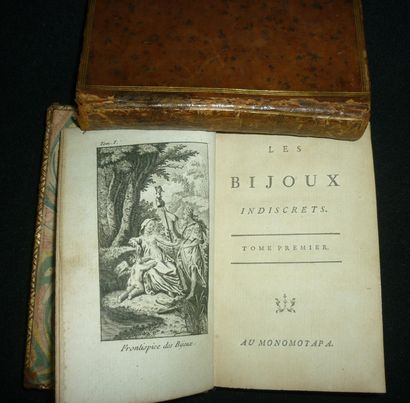 null DIDEROT. Les bijoux indiscrets. S.l (Paris), Au Monomotapa, s.d. (1748), 2 vol....
