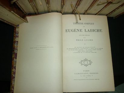 null LABICHE (E.). Théâtre complet de Eugène Labiche. Paris, Lévy, s.d., 10 vol....
