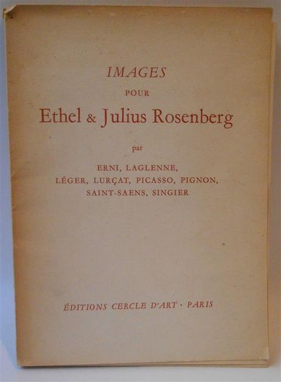 null 
LOT NON PRESENTE
ROSENBERG. Images pour Ethel & Julius Rosenberg. Par Erni,...