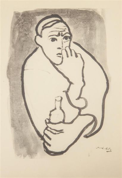 null MANE-KATZ (1884-1962).
La révolte des Innocents, Seize dessins. Paris, Georges...