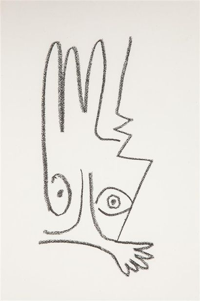 null COCTEAU (Jean). Picasso de 1916 à 1961. Paris, Editions du Rocher, 1962, in-folio,...