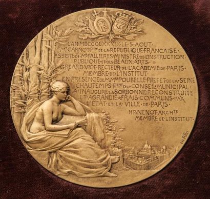 null 4 Médailles - Inauguration de la Sorbonne reconstruite le 5 Août 1889.
2-Médailles...