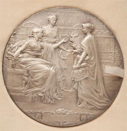 null 4 Médailles - Inauguration de la Sorbonne reconstruite le 5 Août 1889.
2-Médailles...