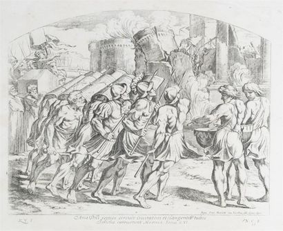 null Ensemble de gravures comprenant :

Teniers David II dit Le Jeune. D'après. 
Les...