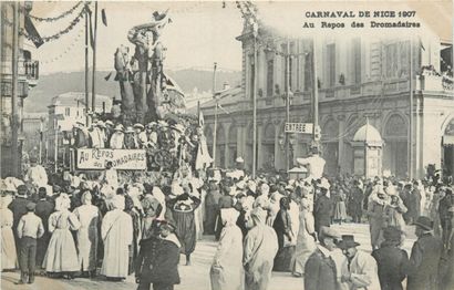 null 26 CARTES POSTALES CARNAVAL : Sélection Nice. "2cp-1905, 6cp-1906, 1cp-1907,...