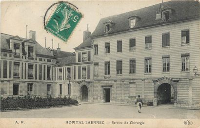 null 130 CARTES POSTALES PARIS : Tous Arrondissements Confondus. Dont" Hôpital Laennec-Service...