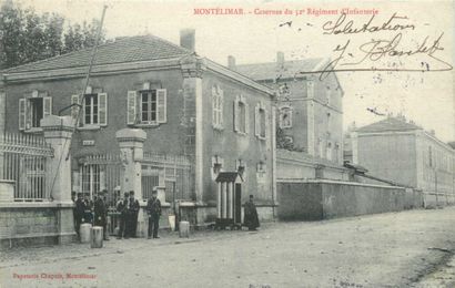 null 40 CARTES POSTALES MILITARIA : Divers. Dont" Ecole de Pont du Génie de Versailles,...