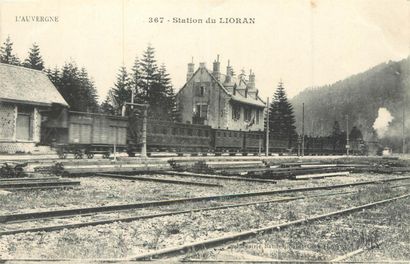 null 40 CARTES POSTALES GARES & TRAINS : Région Centre - Limousin. Dont" Station...